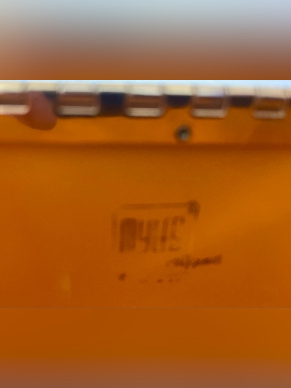Myles Original 1950’s tortoise lucite box bag. Beautiful! - Picture 11 of 11